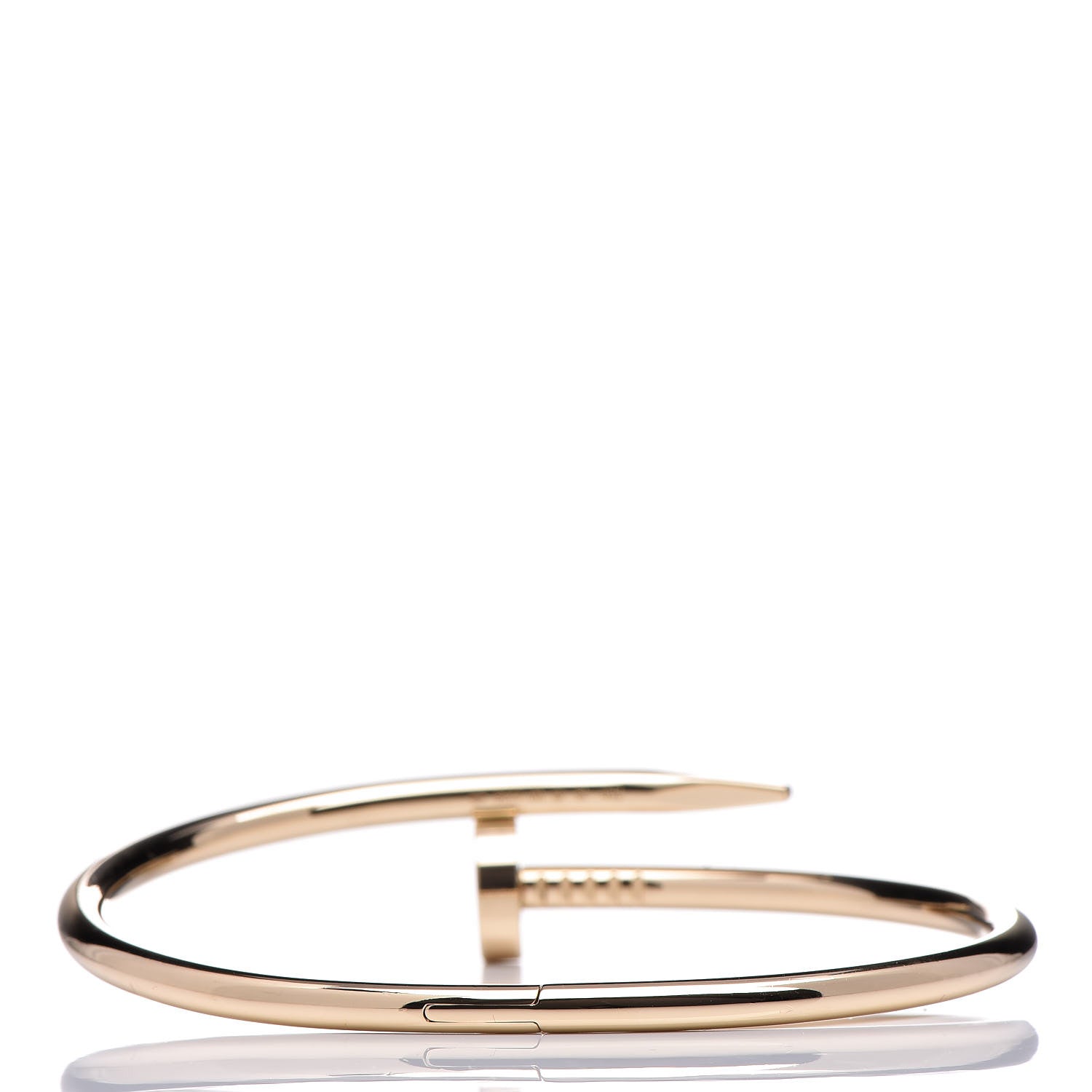 Cartier 18K Yellow Gold Juste Un Clou Bracelet 18 3 of 4