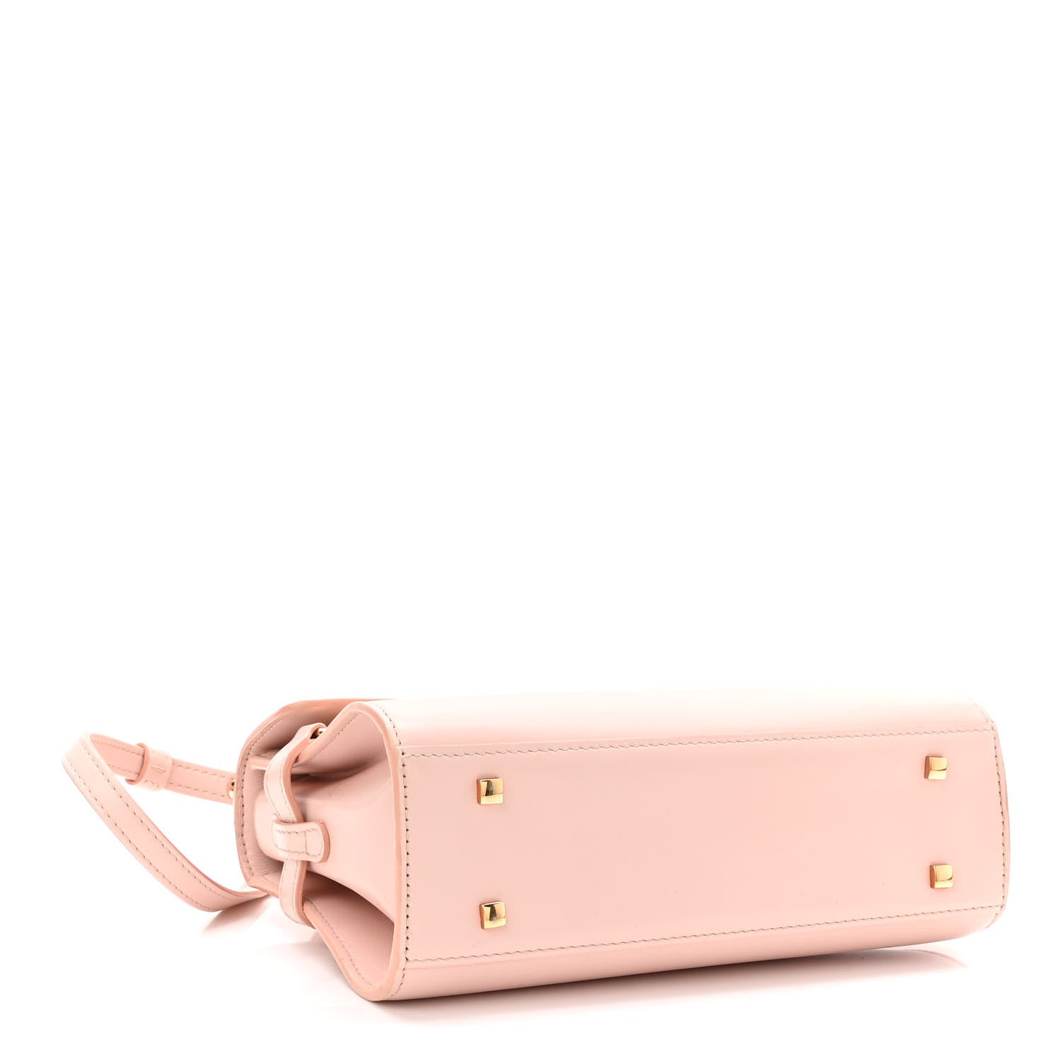 Delvaux Smooth Calfskin Mini Tempete Satchel Nude 4 of 10