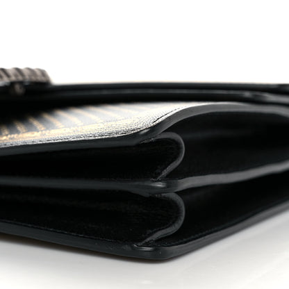 Gucci X SEGA Calfskin GUCCY Stars Medium Dionysus Shoulder Bag Black Gold 9 of 9