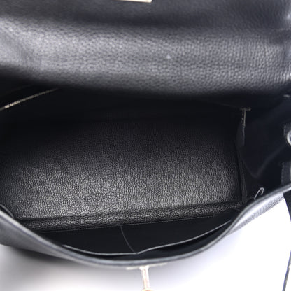 Hermes Togo Kelly Retourne 32 Black 5 of 12
