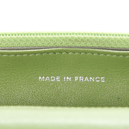 Chanel Patent Quilted Brilliant Wallet On Chain WOC Green 8 of 13