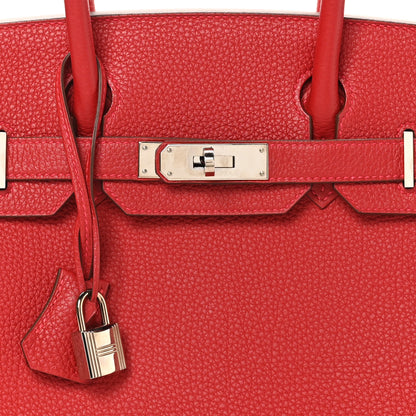 Hermes Togo BIRKIN 30 Rouge Vif 8 of 10