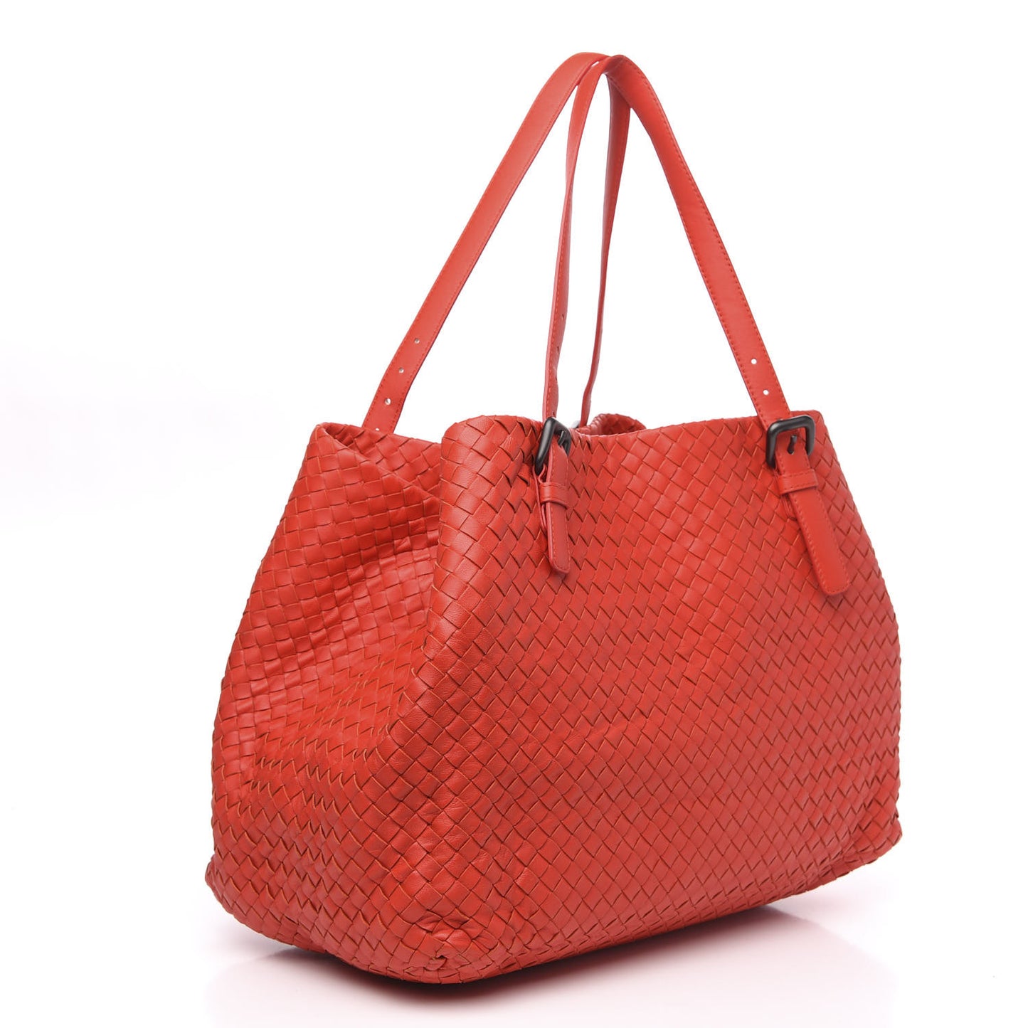 Nappa Intrecciato Large Seamless Tote Vesuvio