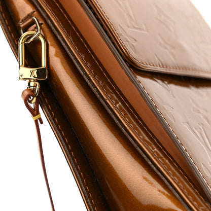 Louis Vuitton Vernis Mott Bronze 11 of 13