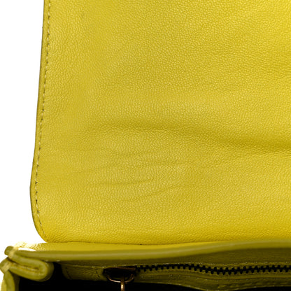 Proenza Schouler Lambskin PS1 Pouch Messenger Lemon 14 of 20