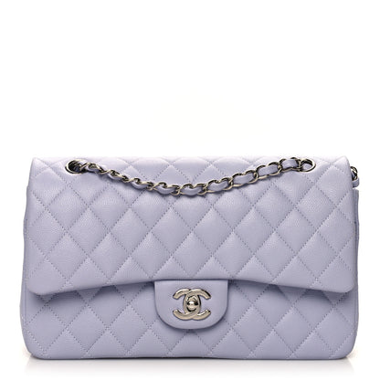 Chanel Caviar Quilted Medium Double Flap Light Purple 1 of 11