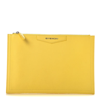 Givenchy Sugar Goatskin Medium Antigona Pouch Jaune Vif 1 of 9