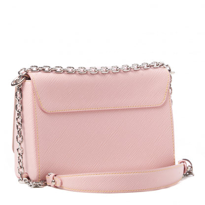 Louis Vuitton Epi Twist Shoulder Bag MM Rose Ballerine 3 of 8