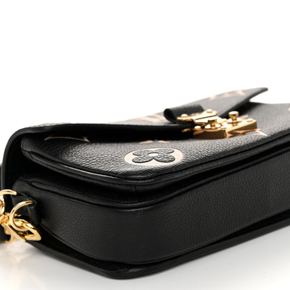 Louis Vuitton Empreinte Monogram Giant Pochette Metis East West Black Beige 8 of 11