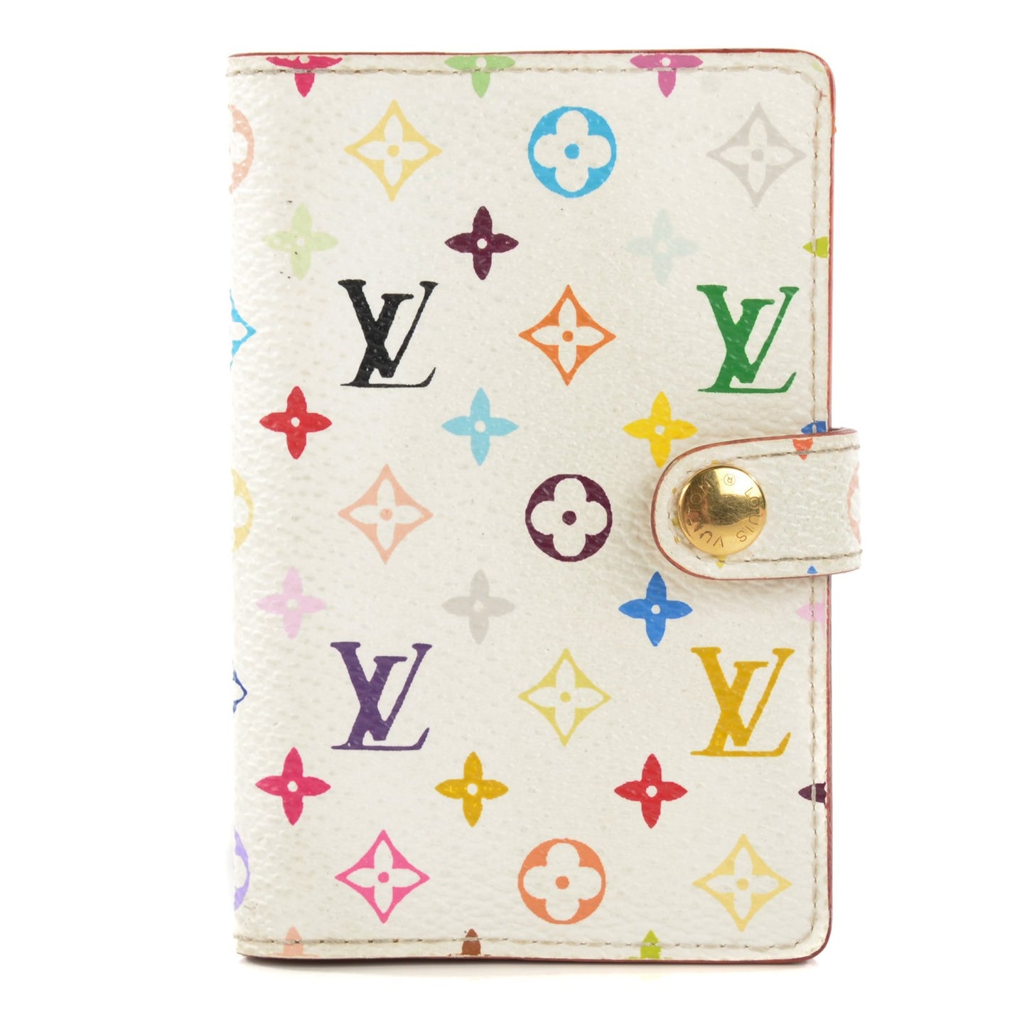 Monogram Multicolor Carnet de Bal Mini Agenda Cover White
