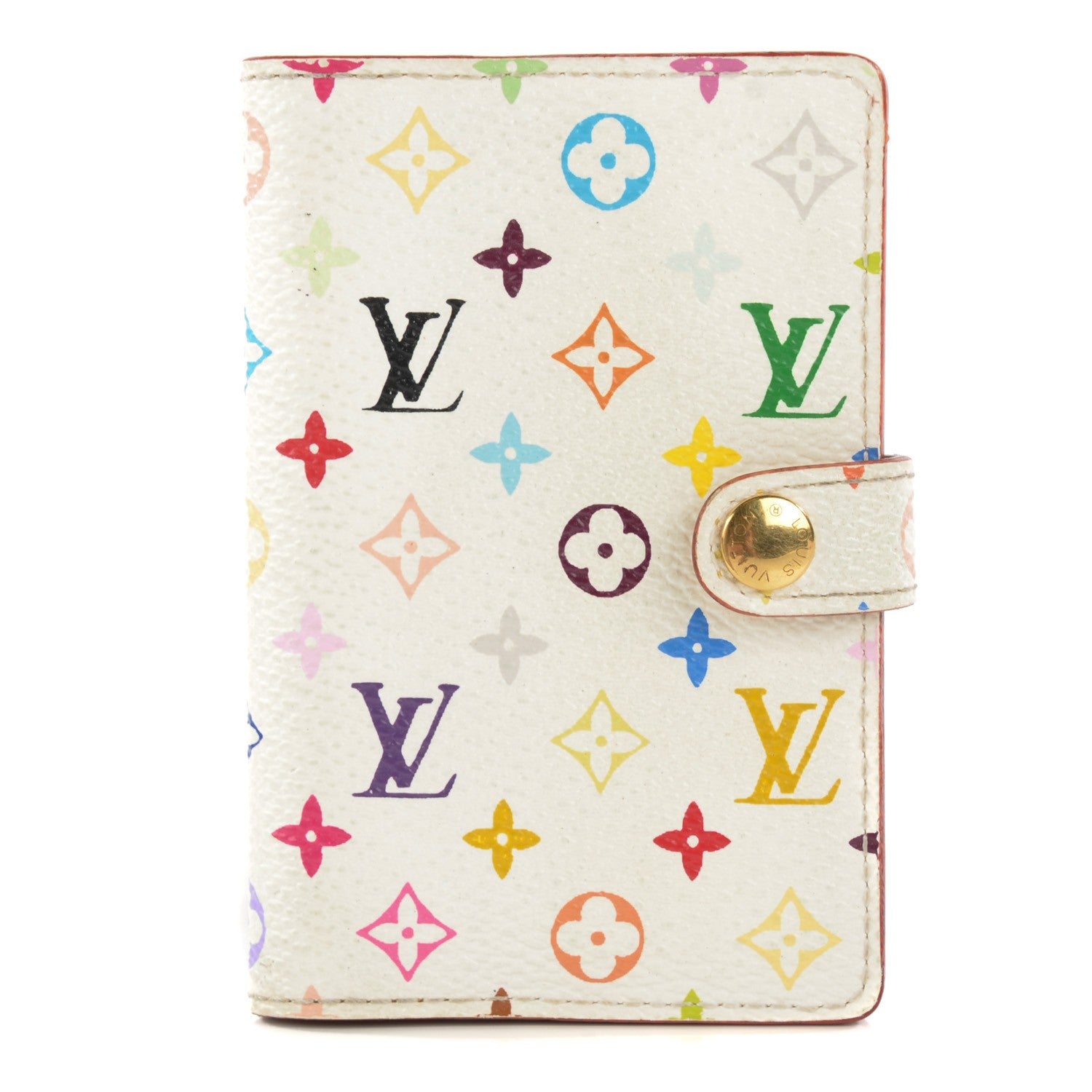 Louis Vuitton Monogram Multicolor Carnet de Bal Mini Agenda Cover White 1 of 7