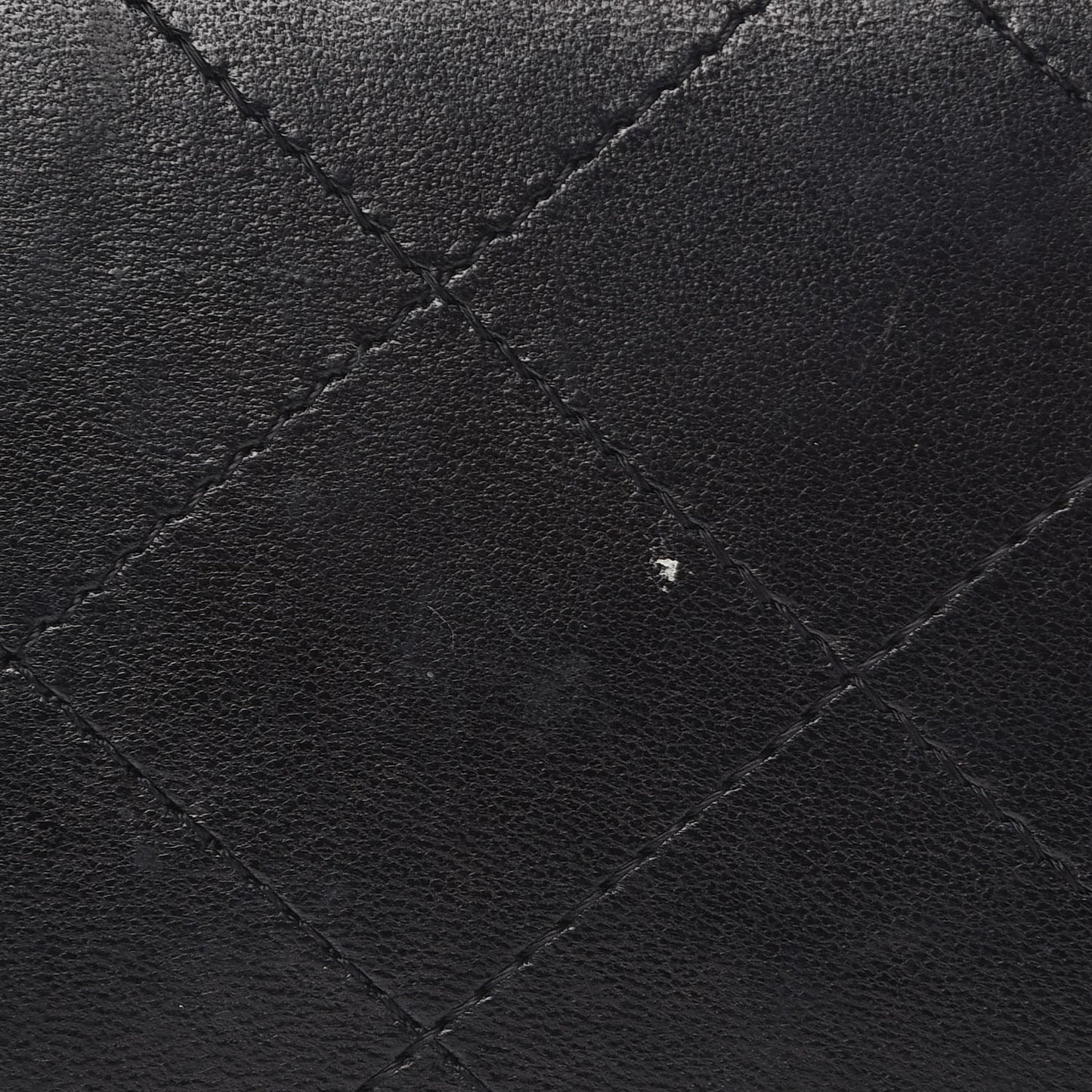 Lambskin Quilted Maxi Single Flap Black