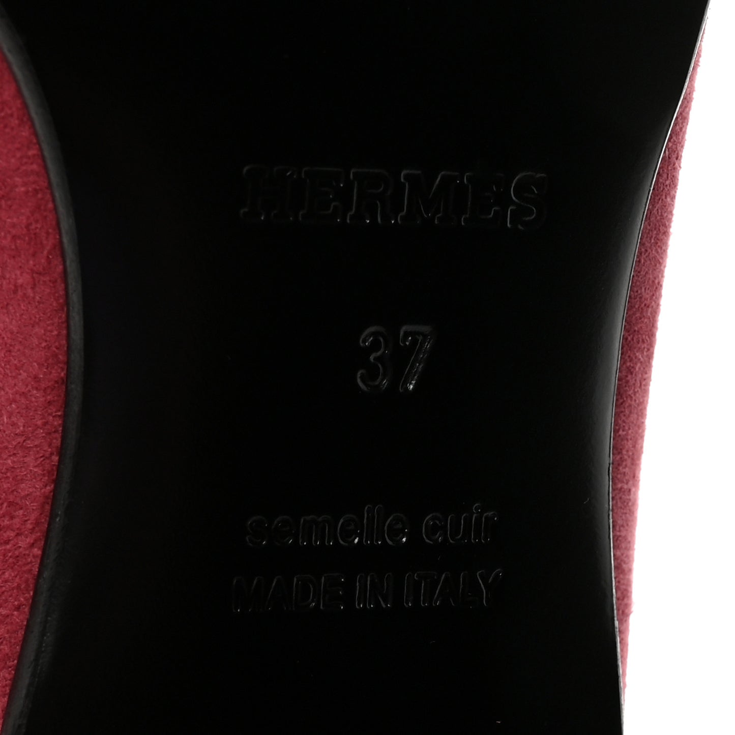 Suede Goatskin Paris Loafers 37 Rose Aphrodite