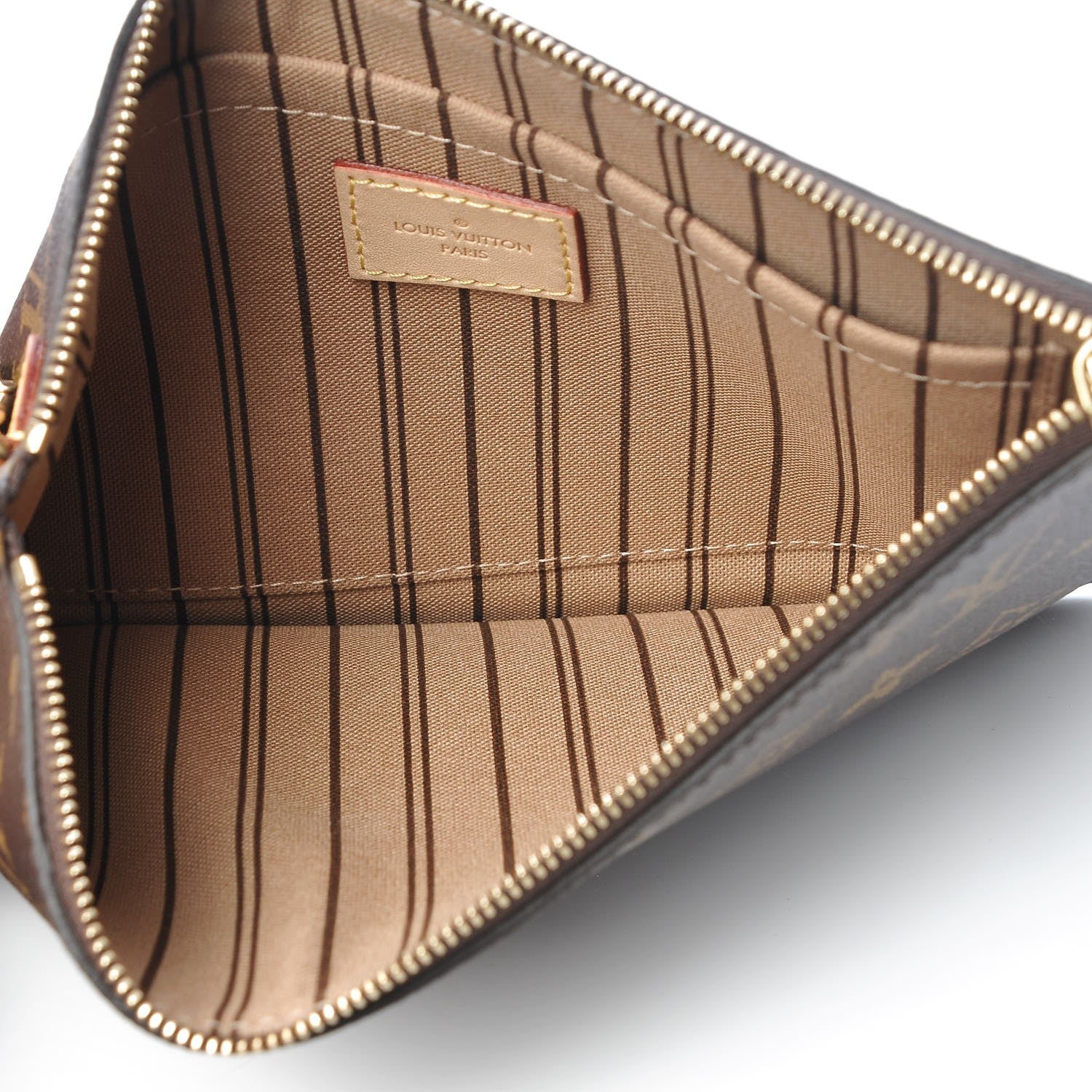 Louis Vuitton Monogram Neverfull MM GM Pochette 5 of 8