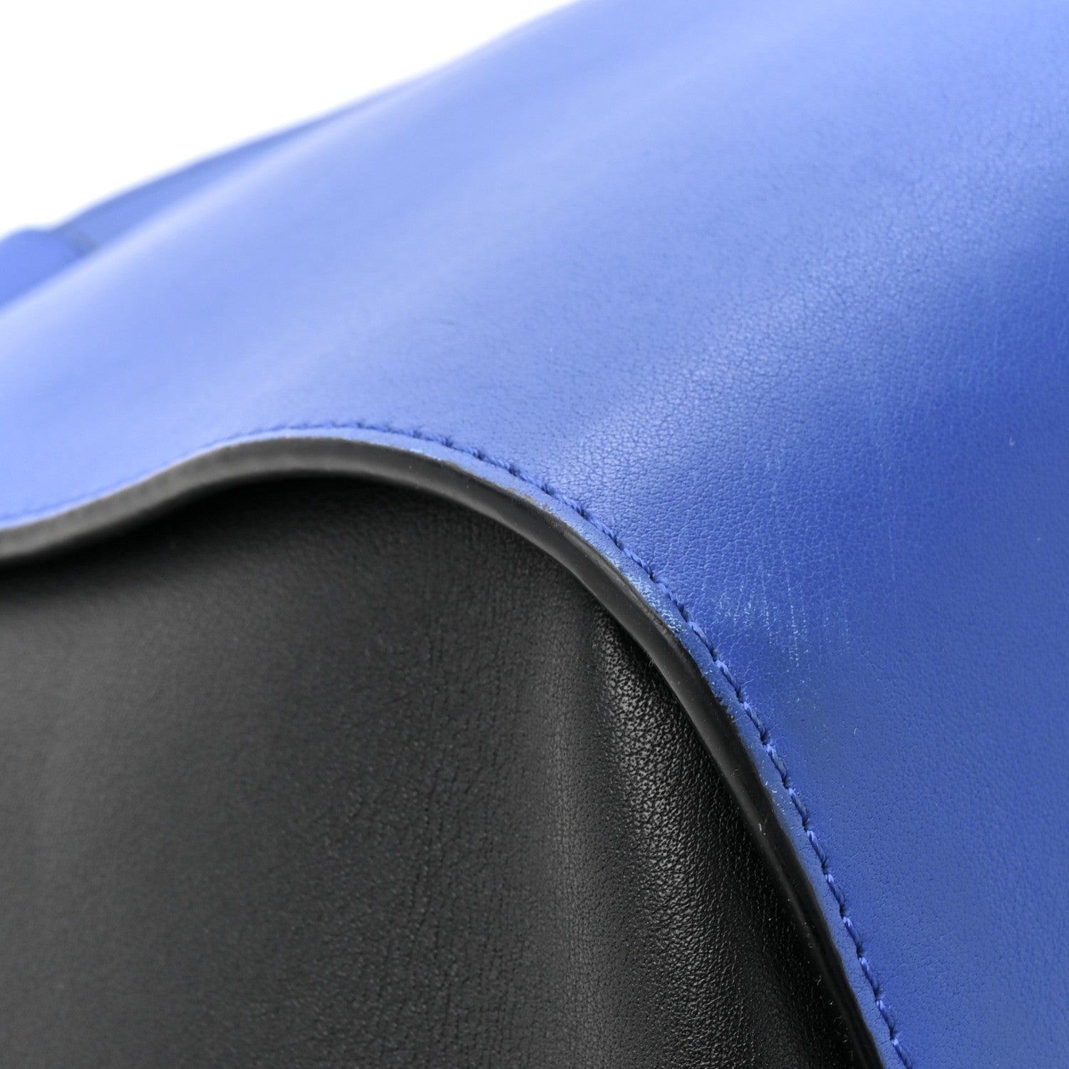 Loewe Calfskin Medium Hammock Shoulder Bag Electric Blue Black 14 of 15
