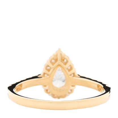 Parker & West by FASHIONPHILE 18K Yellow Gold Diamond .53ctw Pear Cut Engagement Ring  53 6.25 4 of 9