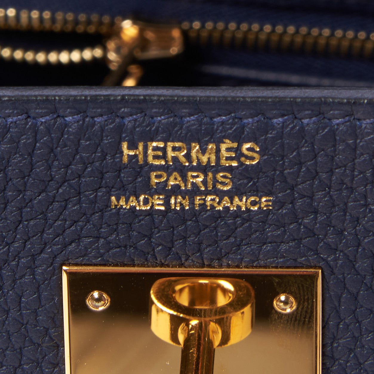 Hermes Togo Kelly Retourne 32 Bleu Nuit 20 of 31