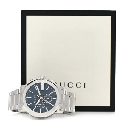 Gucci Stainless Steel 44mm G-Chrono Quartz Watch Black 5 of 5