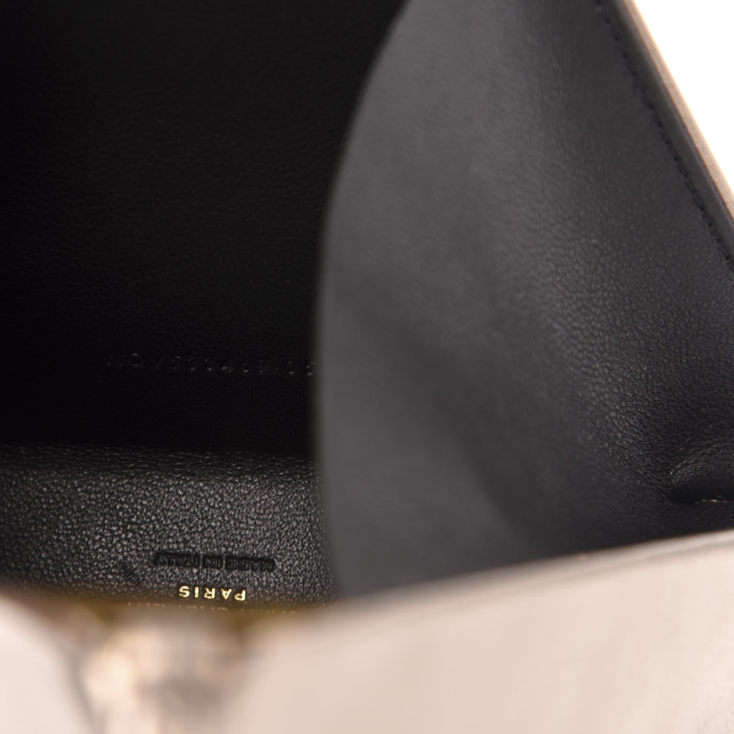 Saint Laurent Lambskin Pyramid Clutch 7 of 11