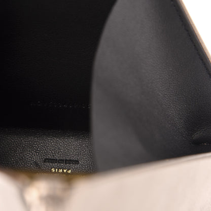 Saint Laurent Lambskin Pyramid Clutch 7 of 11