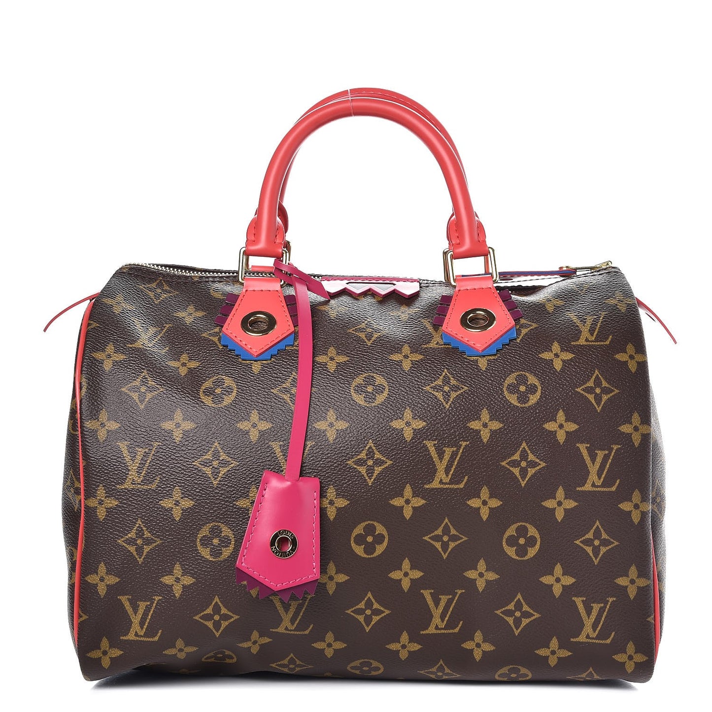 Monogram Totem Speedy 30 Flamingo