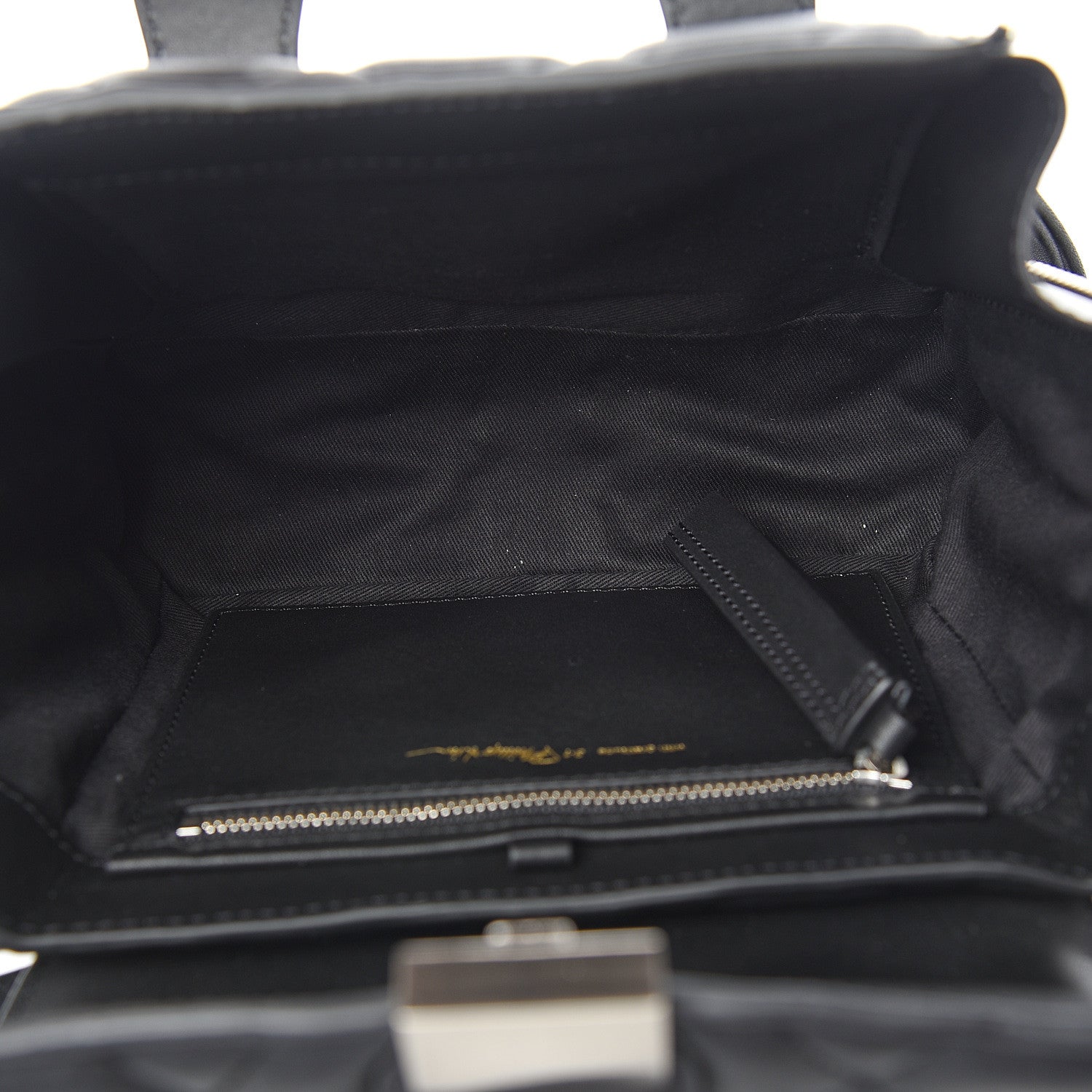 3.1 Phillip Lim 3.1 Calfskin Quilted Mini Pashli Satchel Black 4 of 9