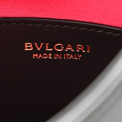 Bulgari Urban Grain Smooth Calfskin Serpenti Ellipse Shoulder Bag Black 6 of 11