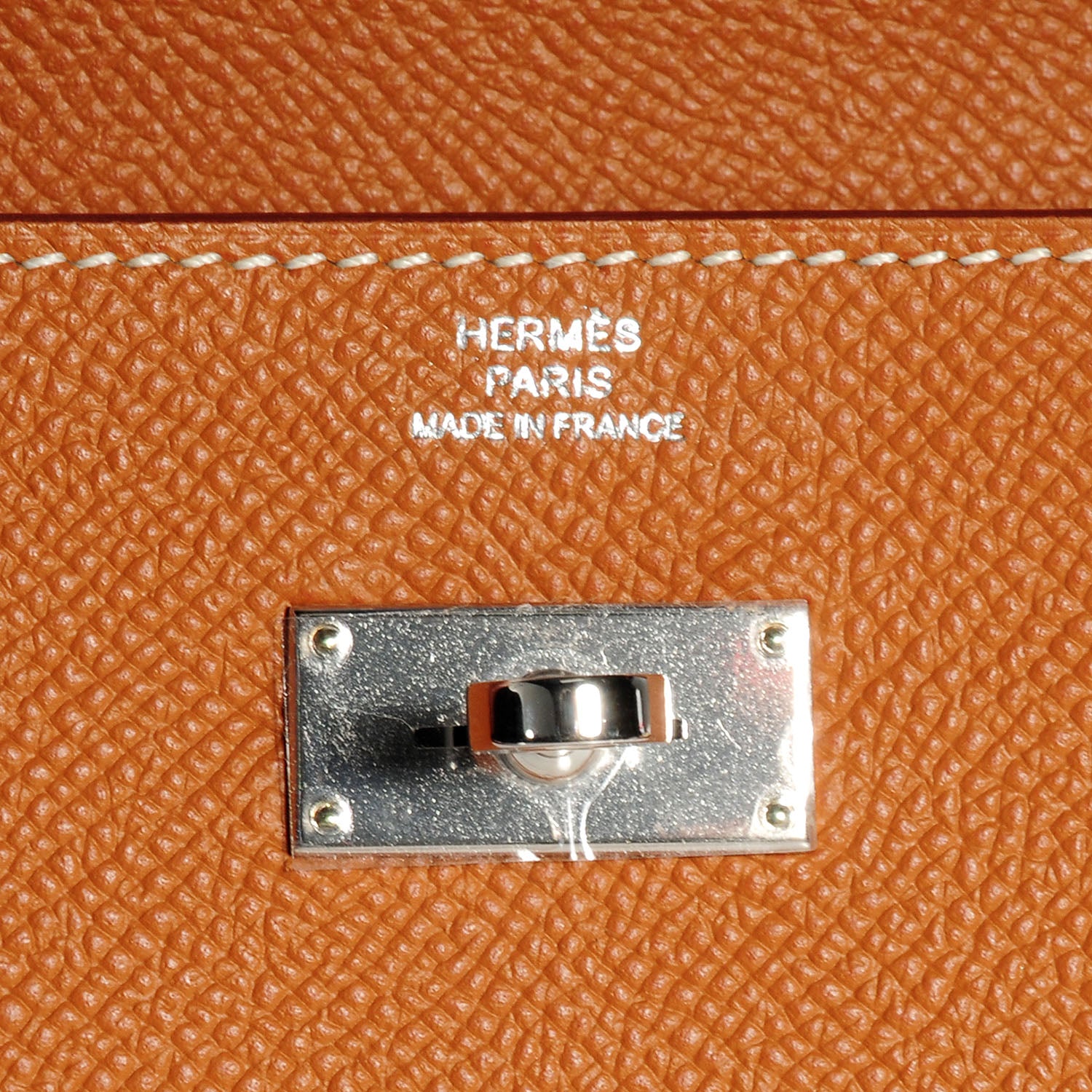 Hermes Epsom Kelly Longue Wallet Gold 7 of 9