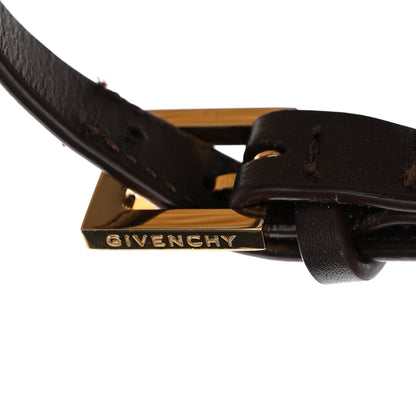 Givenchy Calfskin Raffia 4G Liquid Espadrille Sandals 35 Ebony Natural 10 of 11