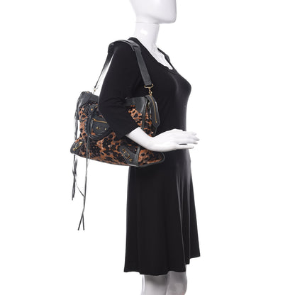 Balenciaga Pony Hair Leopard City Anthracite LTD ED 2 of 10