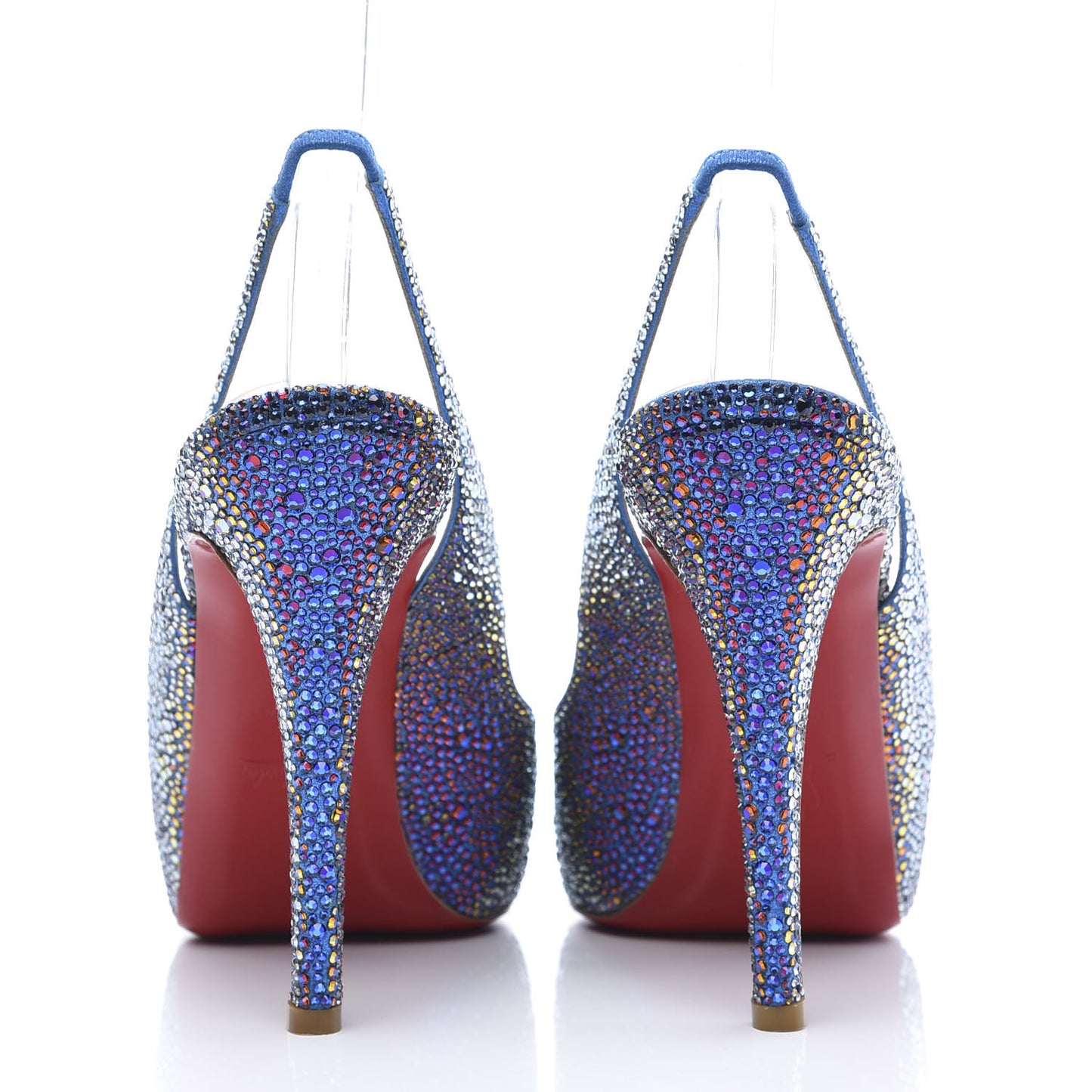 Strass No Prive 120 Pumps 39.5 Meridian Blue