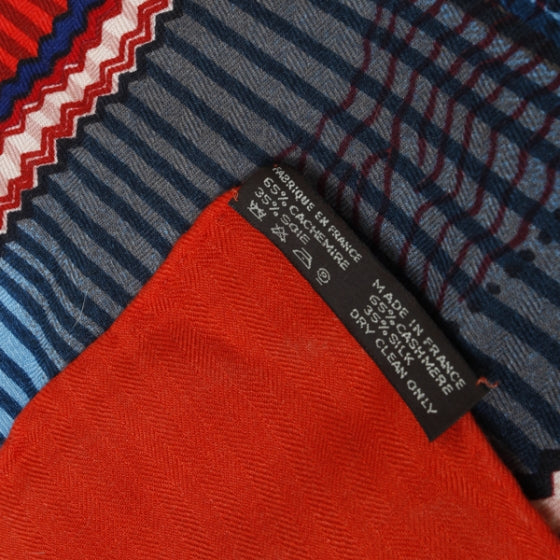 Cashmere Silk Cent Plis Des Miao Shawl 140