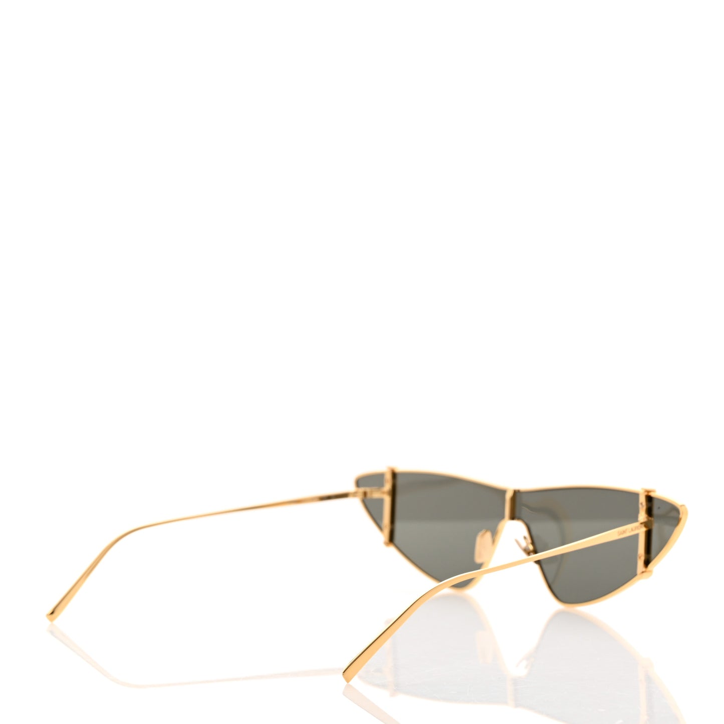 Metal Cat Eye SL536 Sunglasses Gold