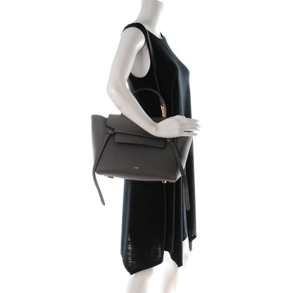 Celine Grained Calfskin Mini Belt Bag Grey 2 of 7