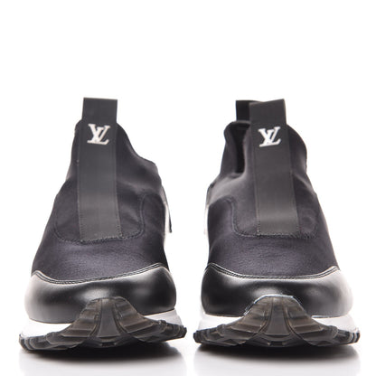 Louis Vuitton Calfskin Fabric Run Away Sneakers 35 Black 2 of 7