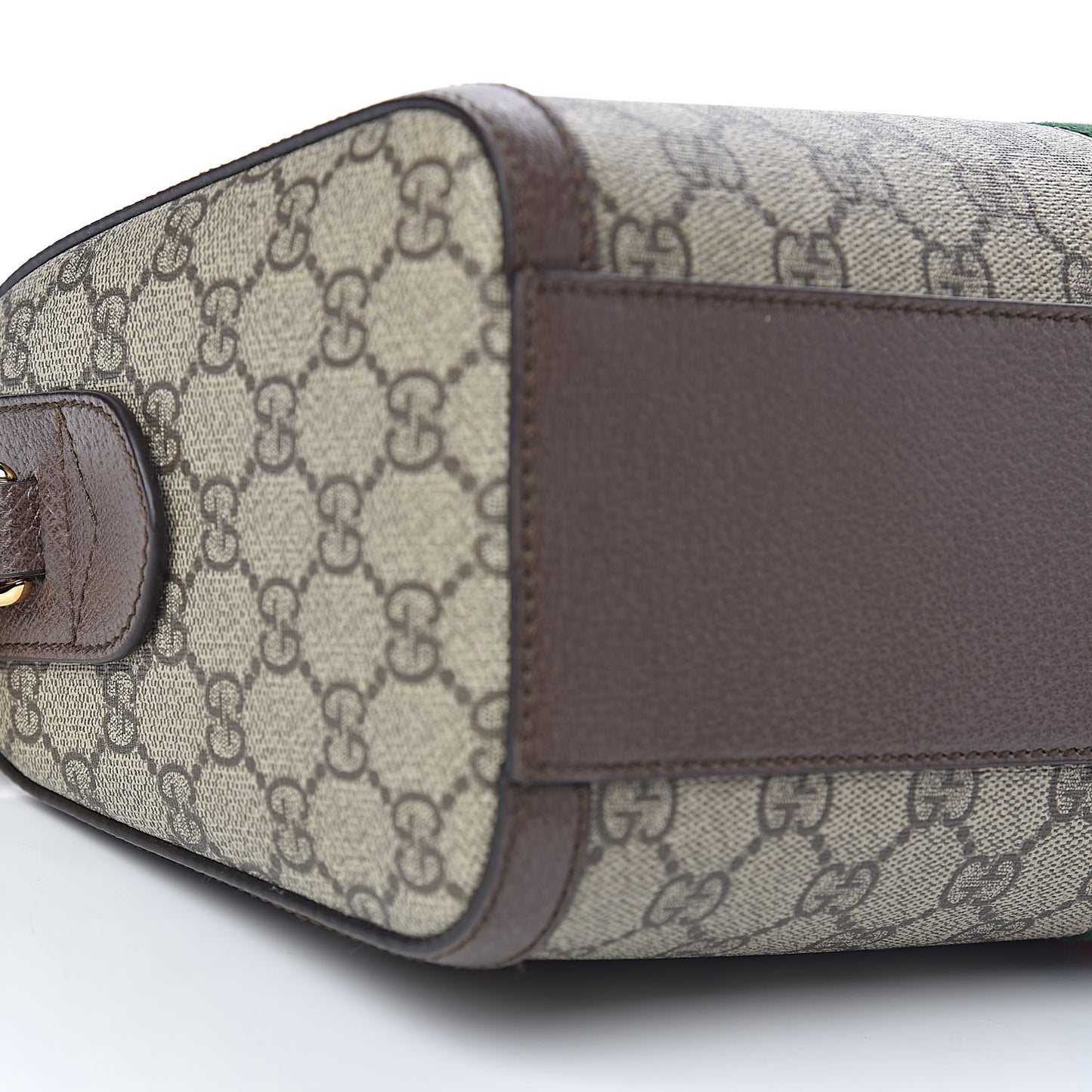 GG Supreme Monogram Web Medium Ophidia Boston Brown