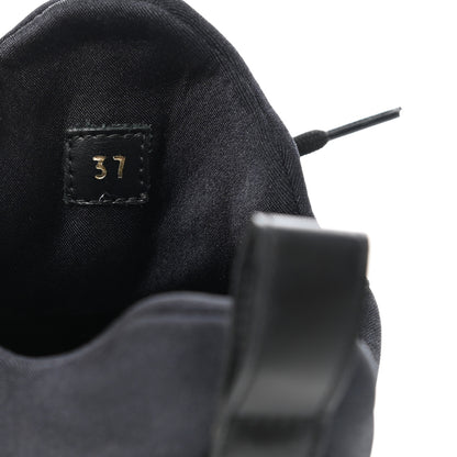 Louis Vuitton Technical Nylon Monogram Rubber Aftergame Sneakers 37 Black 8 of 8