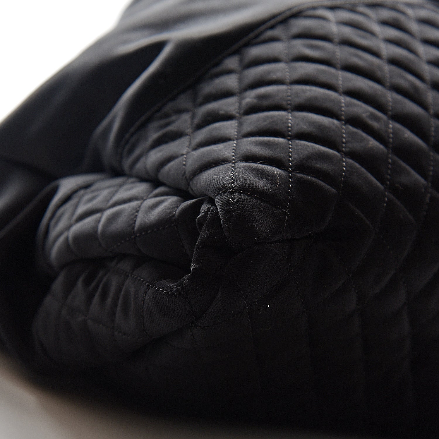 Chanel Satin Melrose Hobo Black 7 of 9