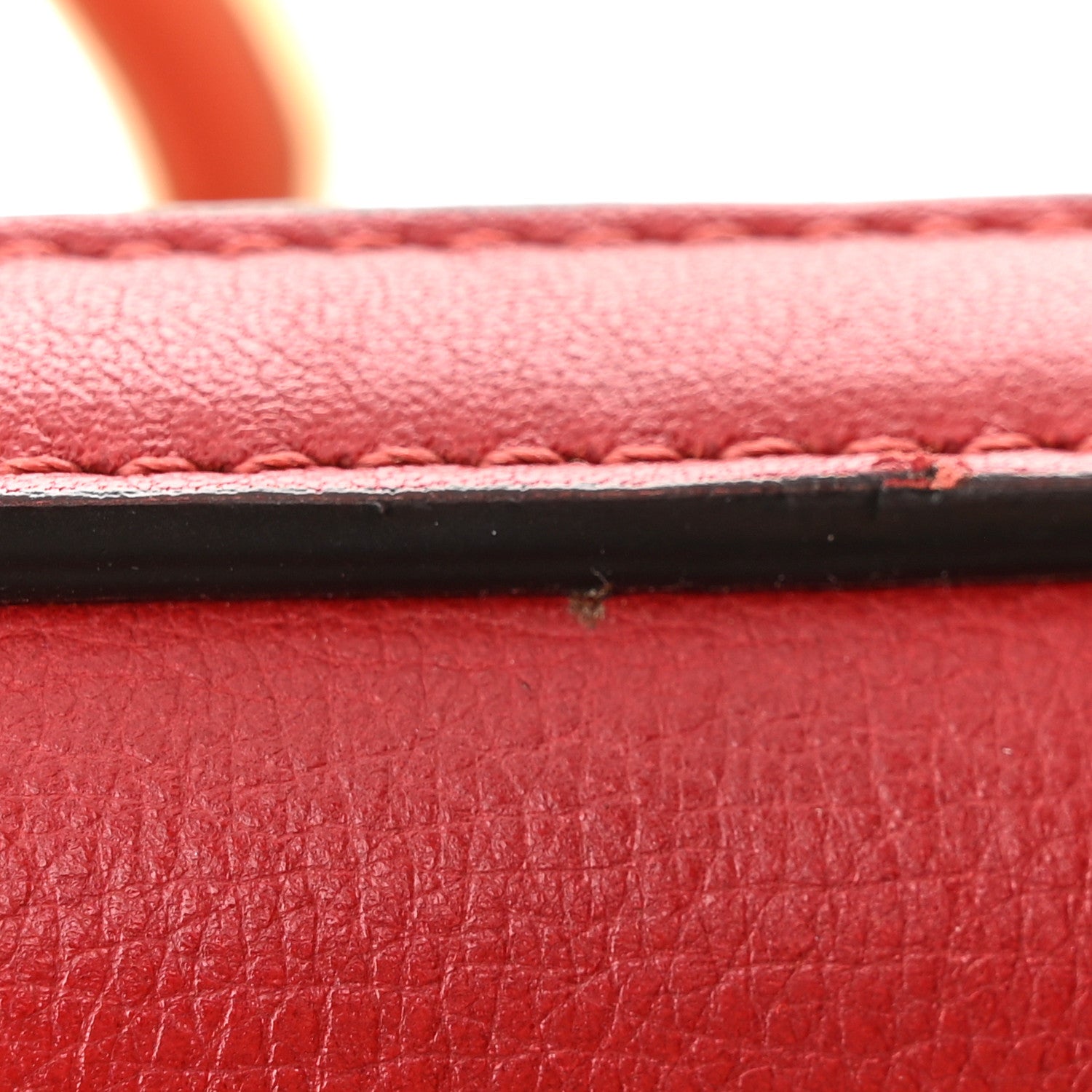 Chloe Calfskin Small Nile Bracelet Minaudiere Bag Dahlia Red 21 of 21