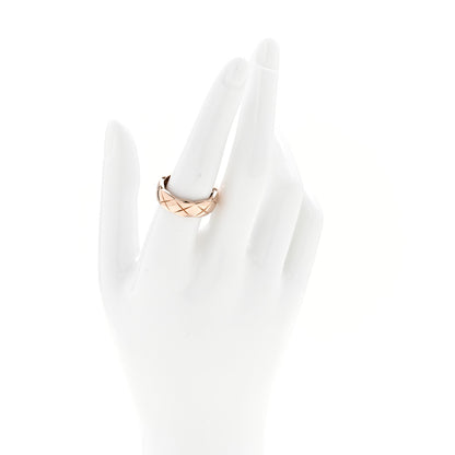 Chanel 18K Beige Gold Small Coco Crush Ring 57 8 2 of 7