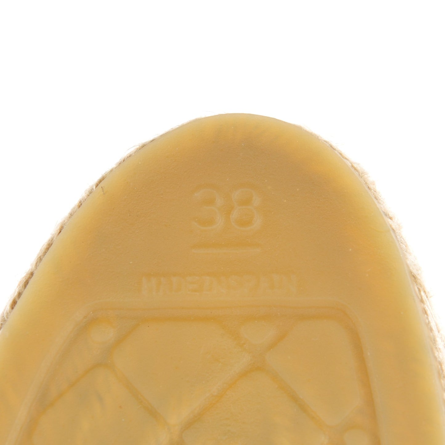 Lambskin CC Espadrilles 38 Black