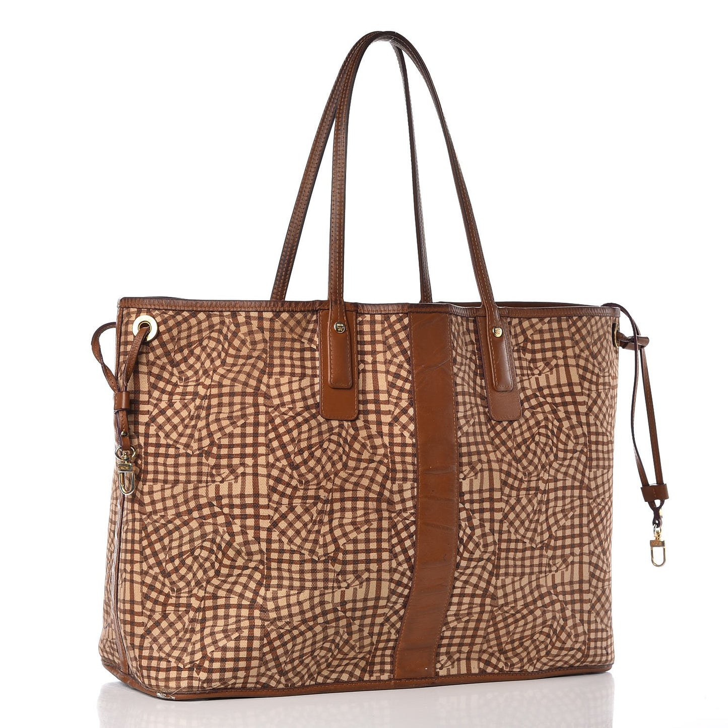 Visetos Liz Reversible Shopper Tote Cognac