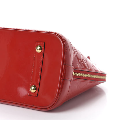 Louis Vuitton Vernis Alma PM Cherry 7 of 11
