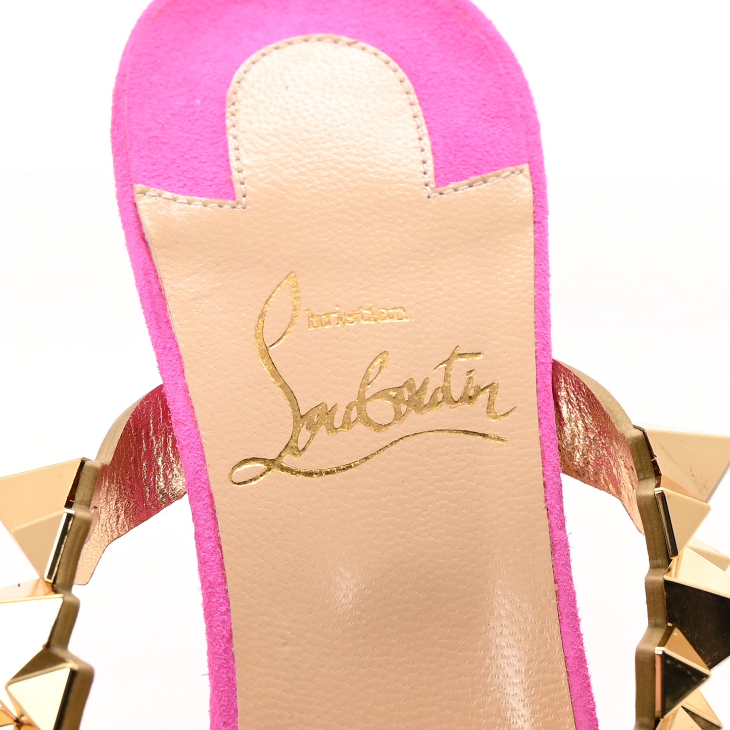 Veau Velours Specchio Planet Choc 80 Mule 38.5 Diva Pink