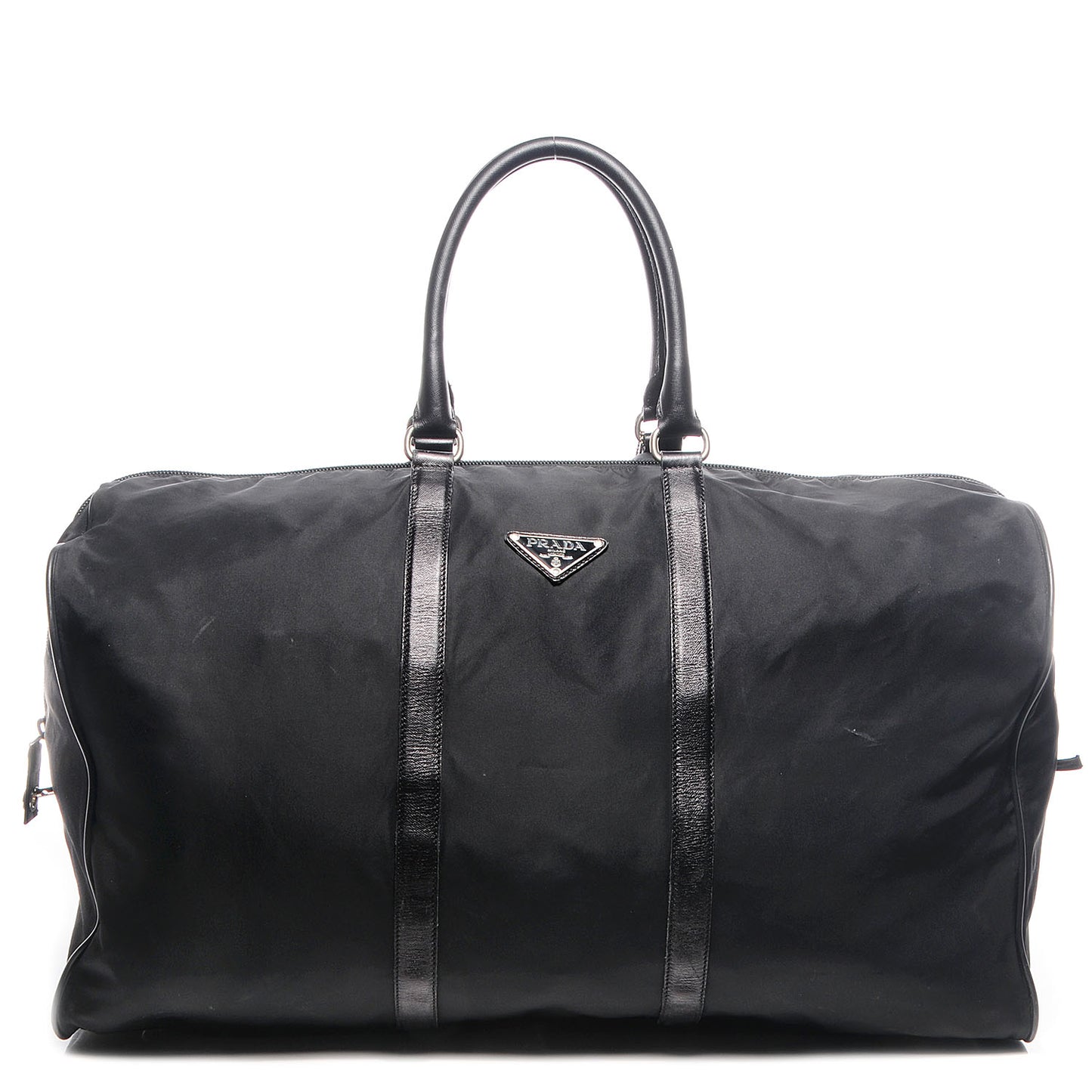Nylon Viaggio Duffle Black