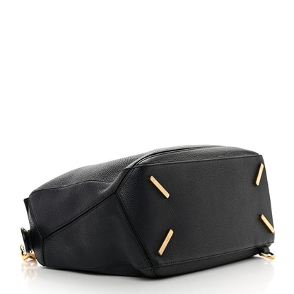 Loewe Calfskin Medium Puzzle Bag Midnight Blue Black 4 of 22