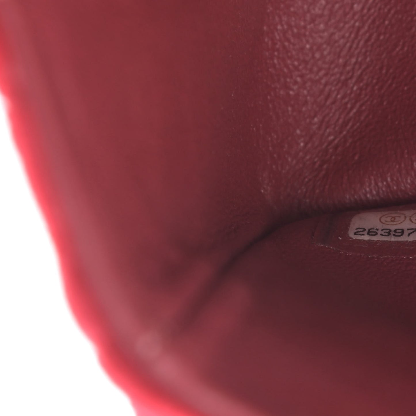 Velvet Chevron Quilted 2.55 Reissue 225 Flap Red