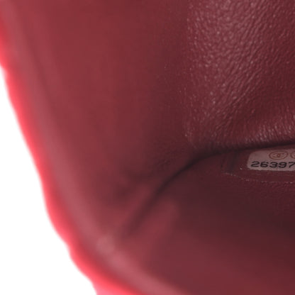 Chanel Velvet Chevron Quilted 2.55 Reissue 225 Flap Red 7 of 15