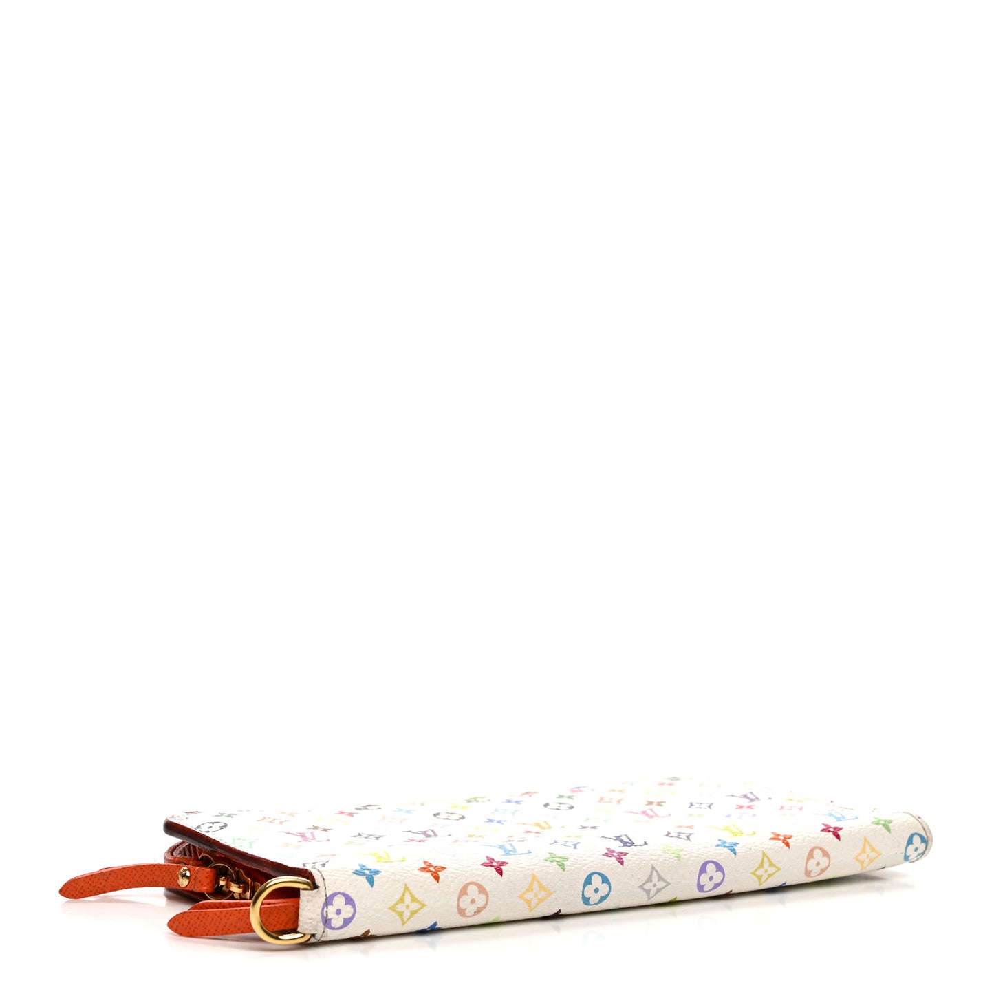 Monogram Multicolor Insolite Wallet White Orange