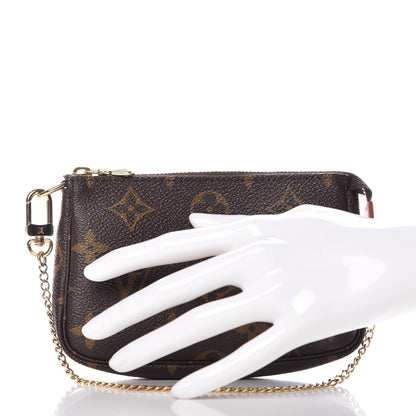 Louis Vuitton Monogram Mini Pochette Accessories 2 of 8